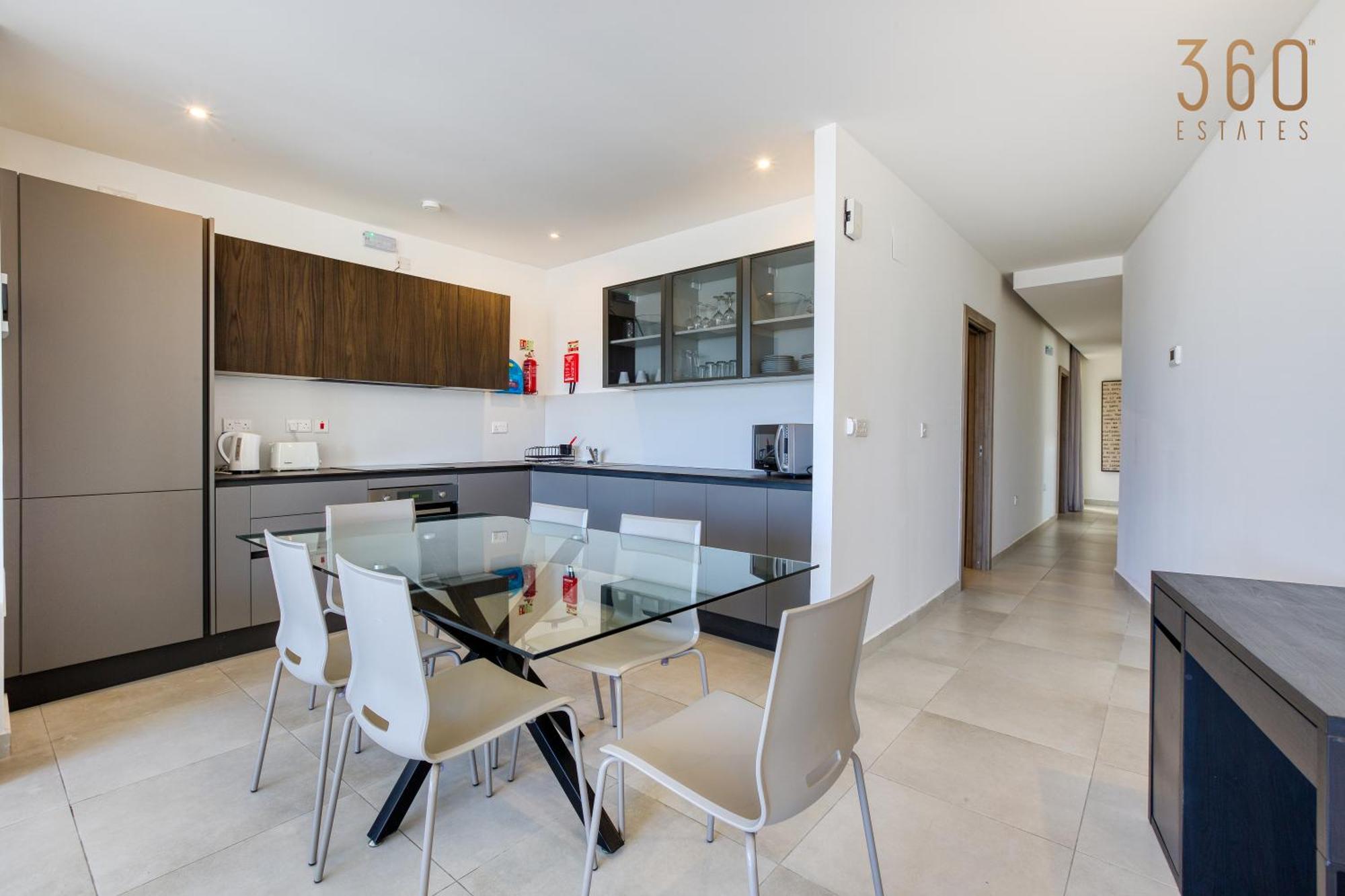 Modern 3br With Stunning Marina View In By 360 Estates * Pietà